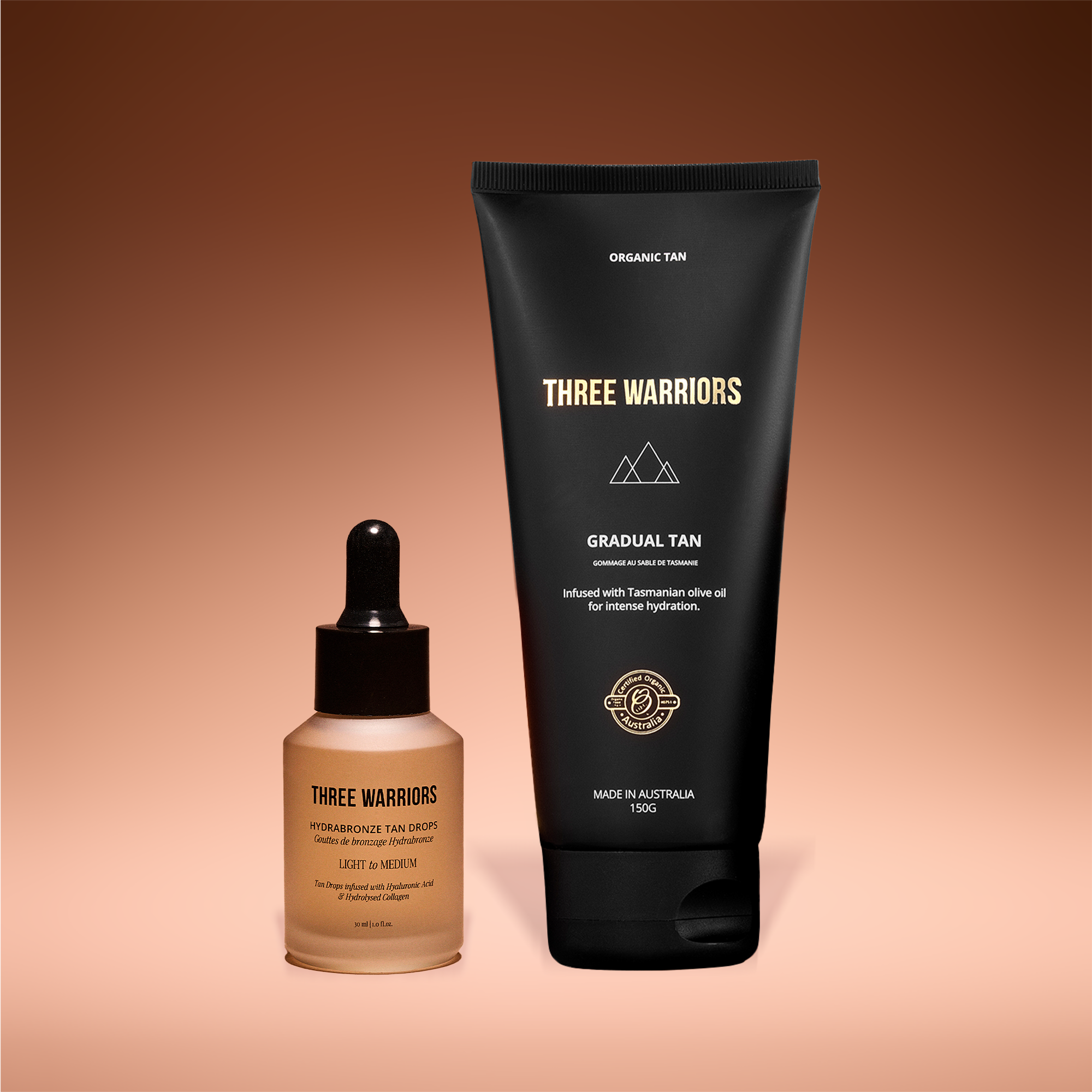 Hydrating Face + Body Glow Routine | Three Warriors | Streak & Orange Free Organic Tan
