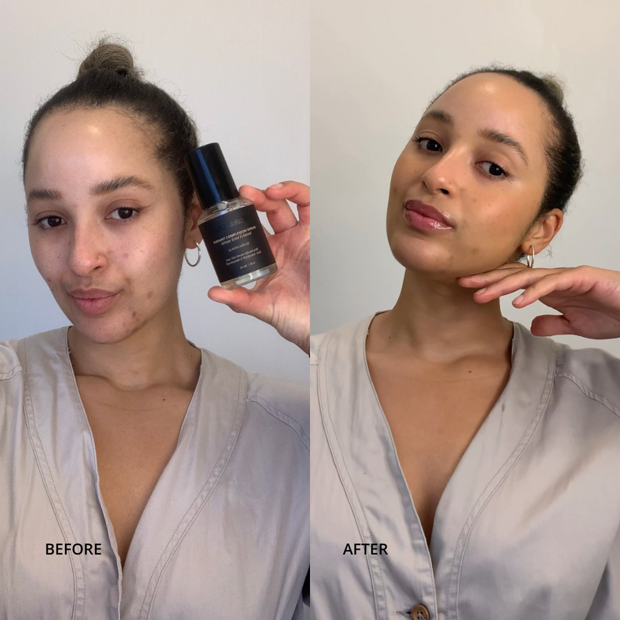 Radiant Complexion Serum | Three Warriors | Streak & Orange Free Organic Tan