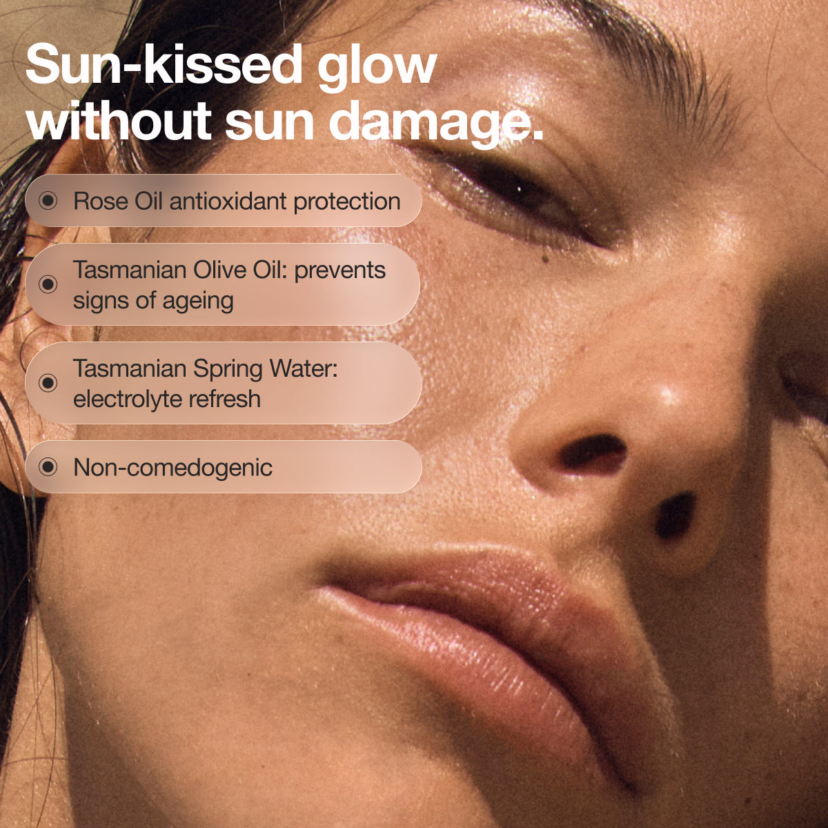 Face Tan Water | Three Warriors | Streak & Orange Free Organic Tan