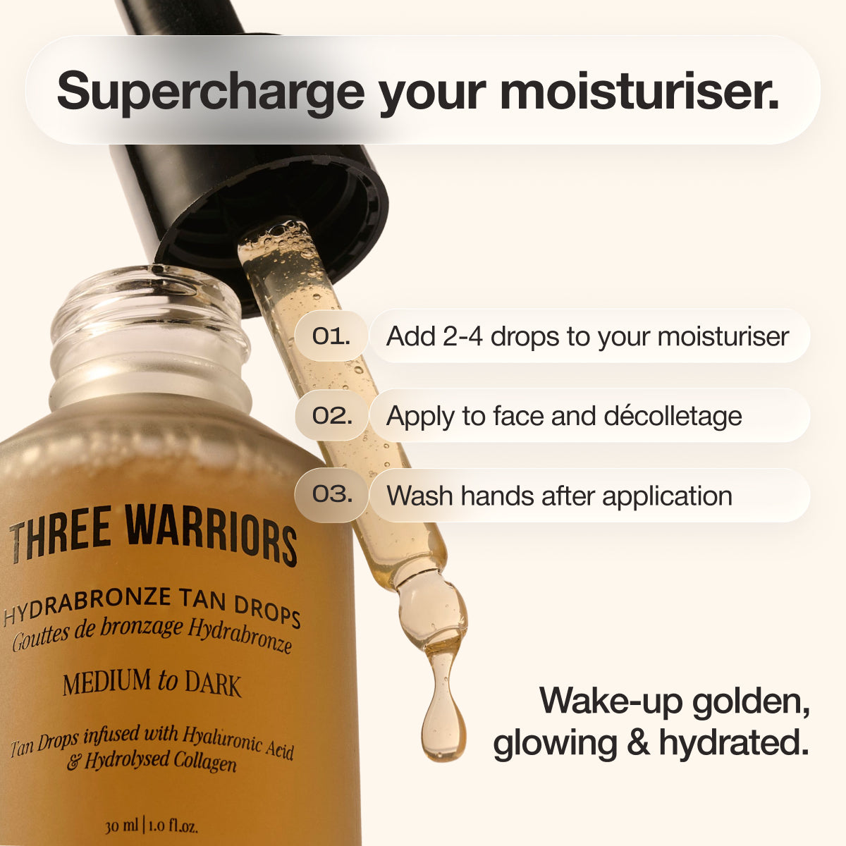 Hydrabronze Face Tan Drops